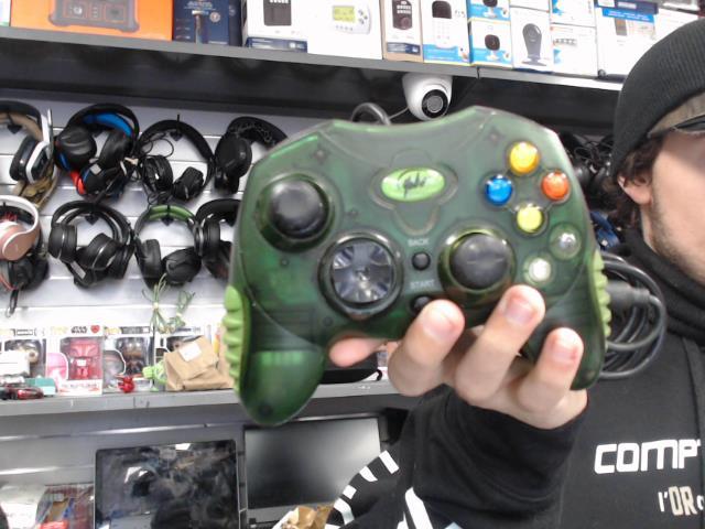 Replique de manette xbox original verte