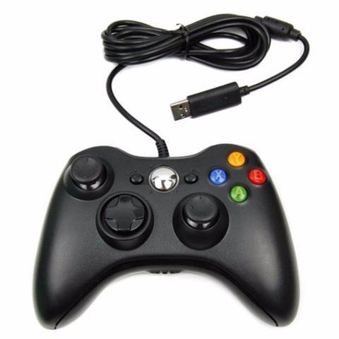 Manette xbox 360 a fil noir