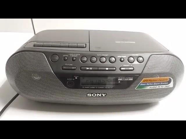 Radio portable sony gris