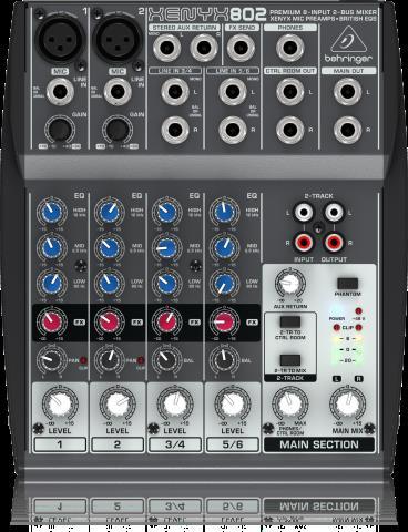 Behringer xenyx802 controller