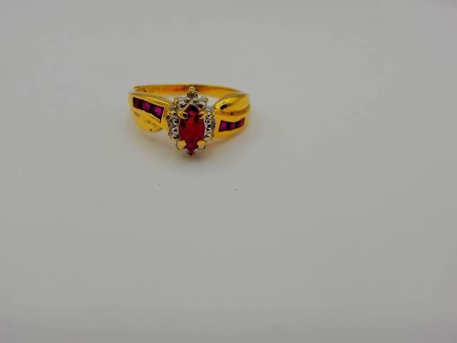 BAGUE EN OR 10KT 