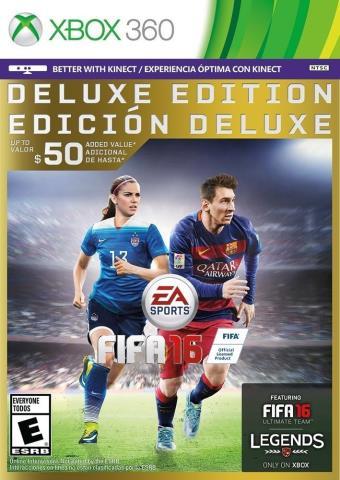 Fifa 16 deluxe edition xbox 360