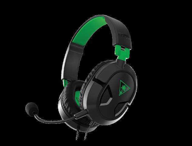 Turtle beach vert fil aux.