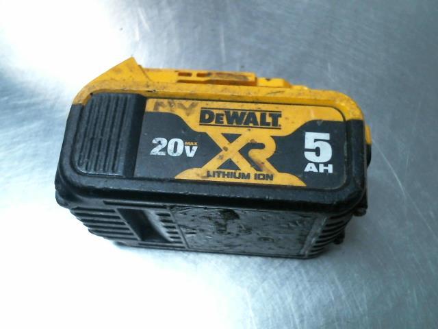 Battery dewalt 20v 5ah