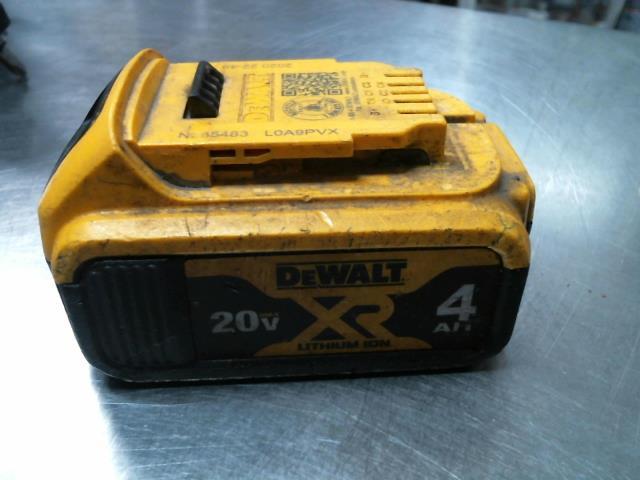 Battery dewalt xr 4ah