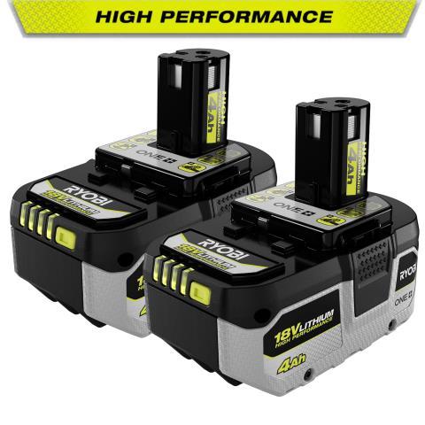 Pack de 2 batteries 18v 4ah