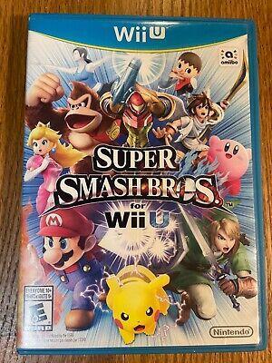 Super smash bros for wii u cib