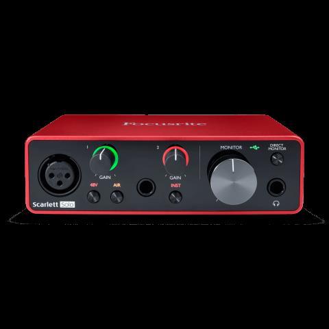 Focusrite scarlette solo 3rd gen no acc