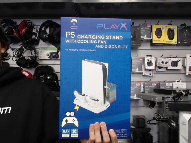 Stand cooling fan pour ps5 digital