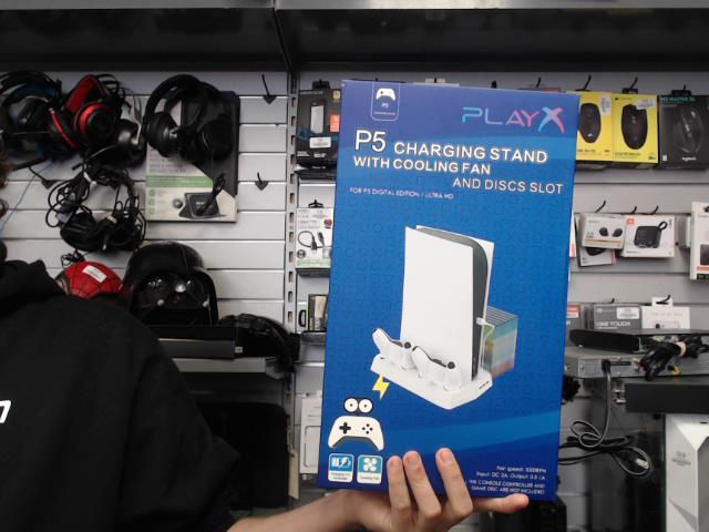 Stand cooling fan pour ps5 digitale