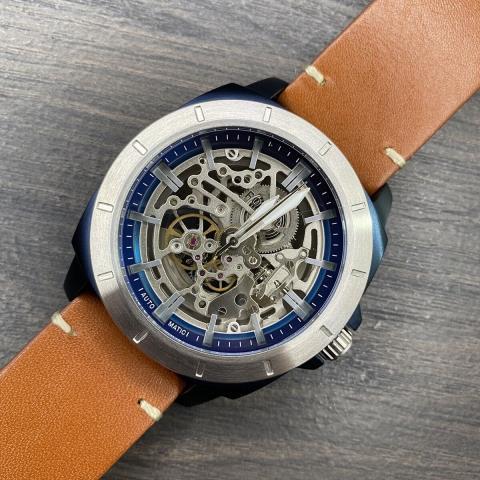 Fossil automatique watch + leather band