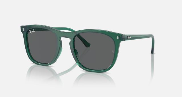 Green seetrough sunglasses rayban