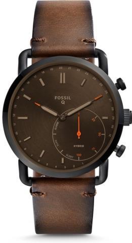 Fossil commuter watch brown band