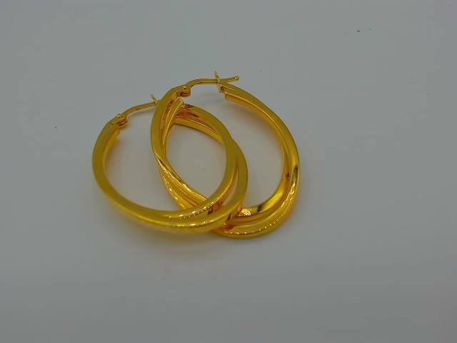 BOUCLES D OREILLES EN OR 10KT