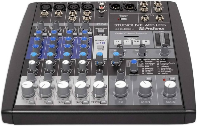 Table de mixage ar8 usb studiolive 24bit