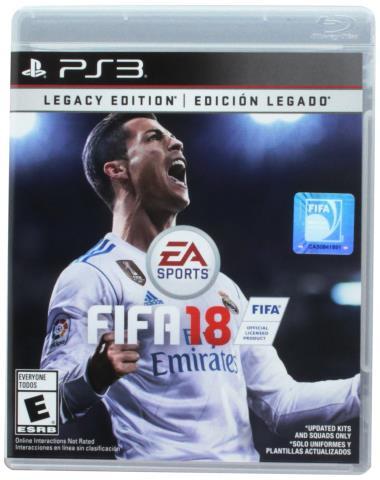 Jeu de ps3 fifa 18