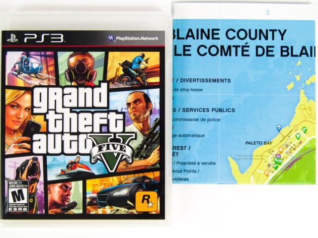 Jeu ps3 grand theft auto 5