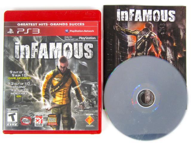 Jeu de ps3 infamous