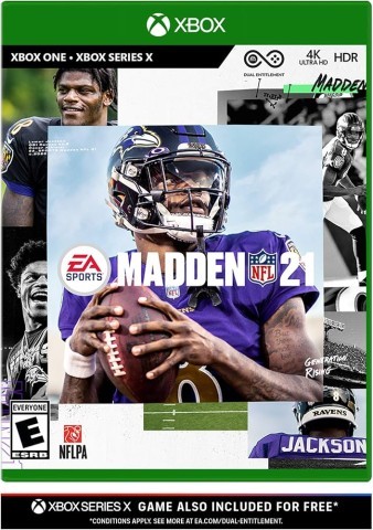 Jeu xbox one madden 21