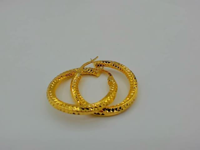 BOUCLES D OREILLES EN OR 10KT