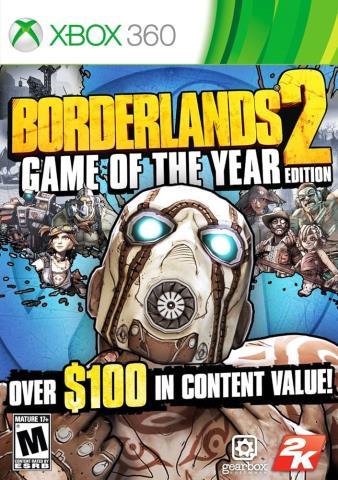 Borderlands 2 game of the year edition