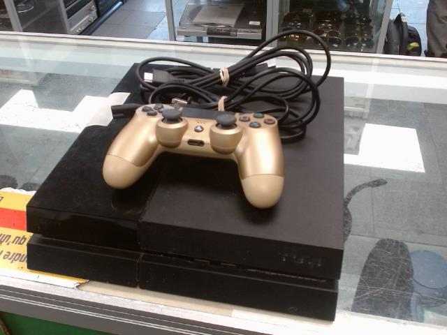 Ps4 fat 2tb + manette gold + fils