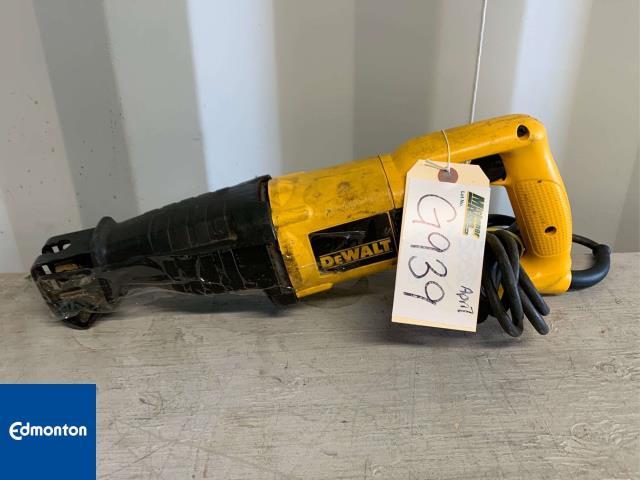 Sawzall electrique dewalt