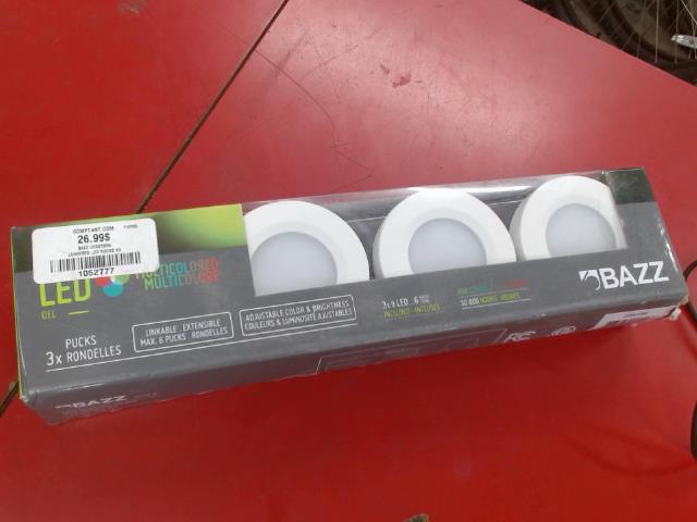 Lumieres led pucks x3 neuf