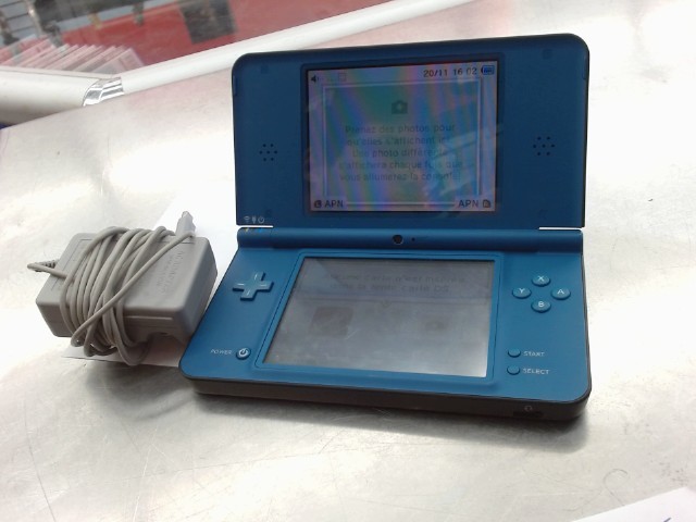 Nintendo ds xl bleue