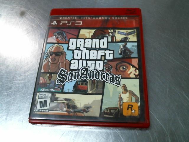 Grand theft auto san andreas