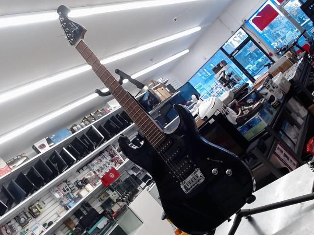 Electric guitar black