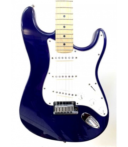 Guitare elec bleue fender strat etuimou