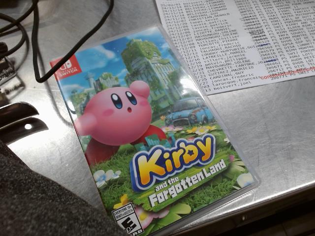 Kirby and the forgottenland switch