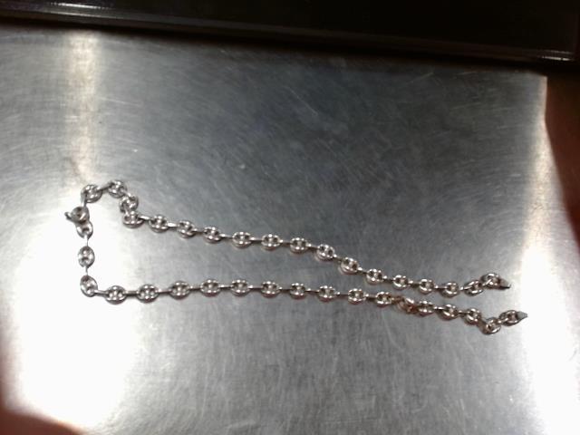 Chaine en silver gucci link no clasp 925