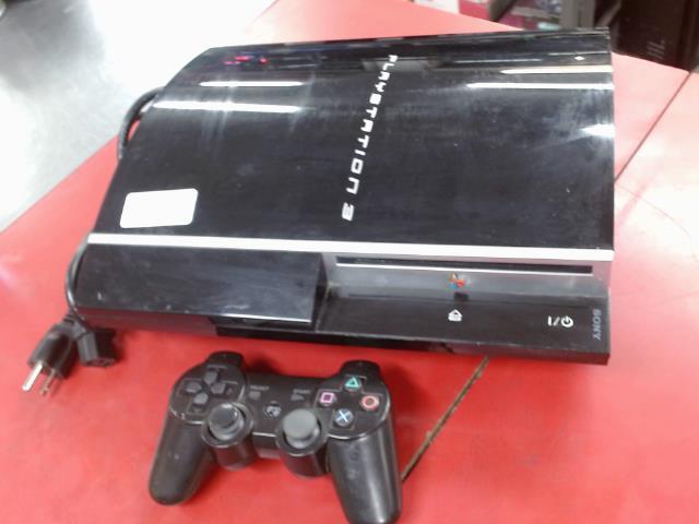 Console ps3 fat 80gb+manette+fil power