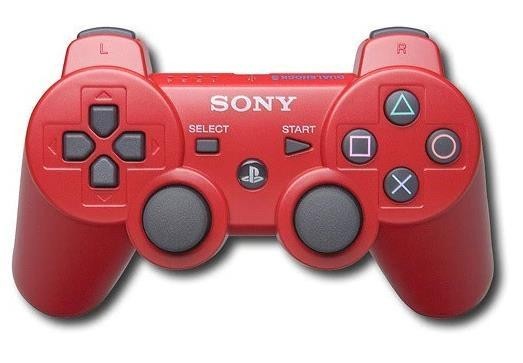 Manettes ps3 rouge