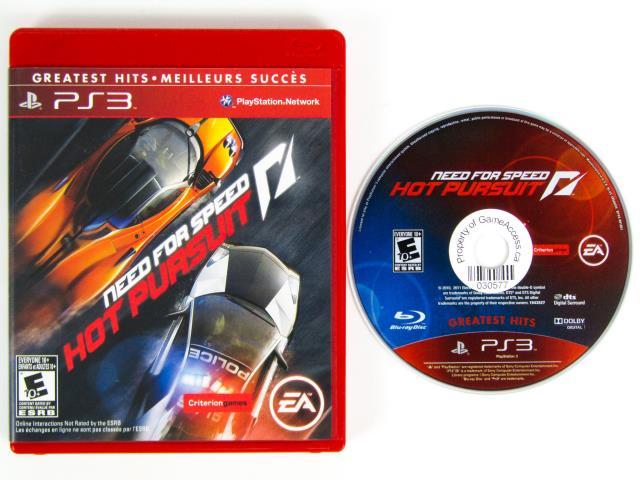 Need for speed hot pursuit ps3