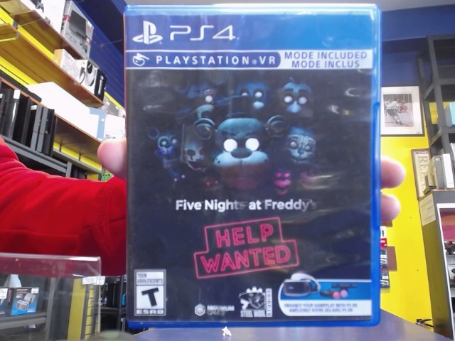 Five nights at freddy's help wanted