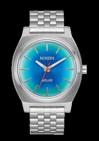 Nixon time teller solar multi blue watch