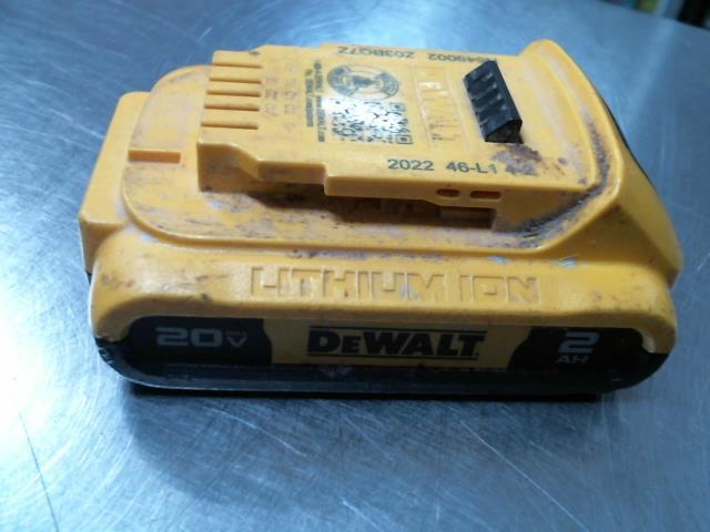 Batterie dewalt 20v 2ah