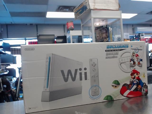 Nintendo wii mario kart bundle complete