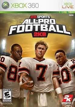 2k sports all pro football 2k8