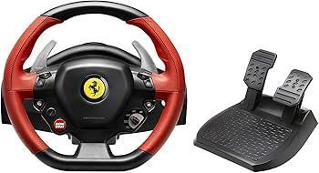 Volant de course gaming ferrari