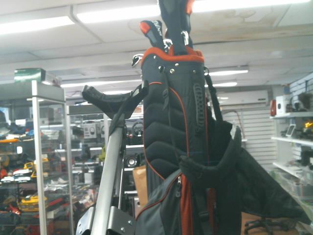 Enseble golf droitier 10 baton+chariot