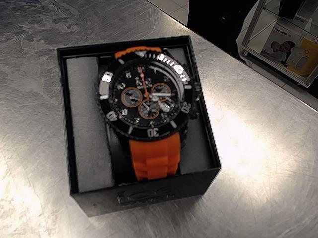 Ice watch bracelet orange montre noir