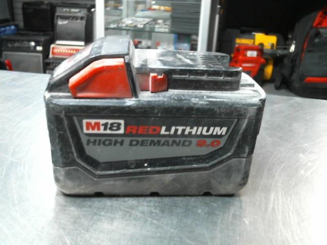 M18 battery high demand 9ah milwaukee