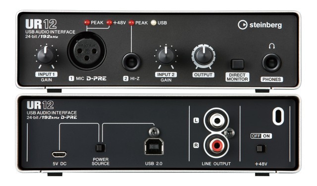 Usb audio interface steinberg