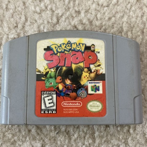 Pokemon snap nintendop 64 used