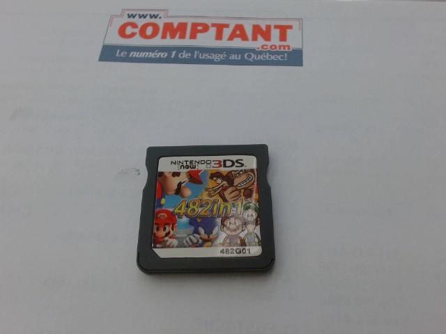 482 jeux en 1 pour nintendo 3ds