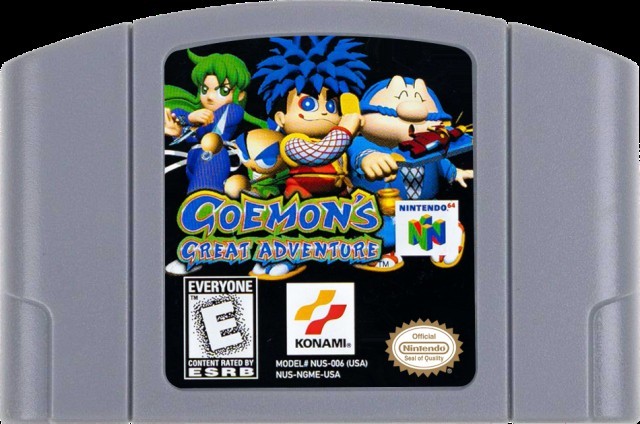 Goemon's great adventures nintendo 64